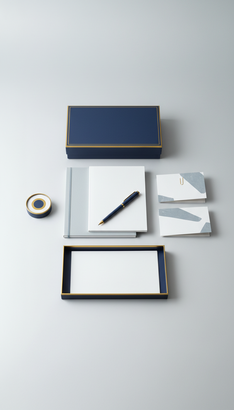 Minimalist Branded Stationery Kit